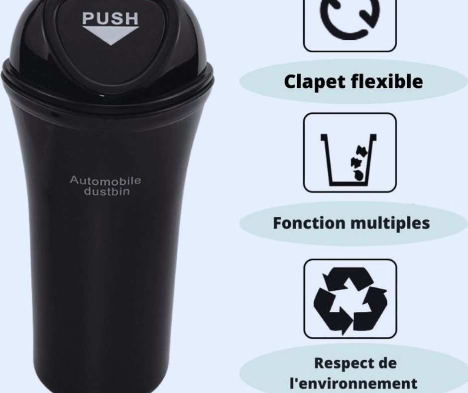 Organisateur de voiture  VisioTrash – FaFa accessoires automobiles 2.0